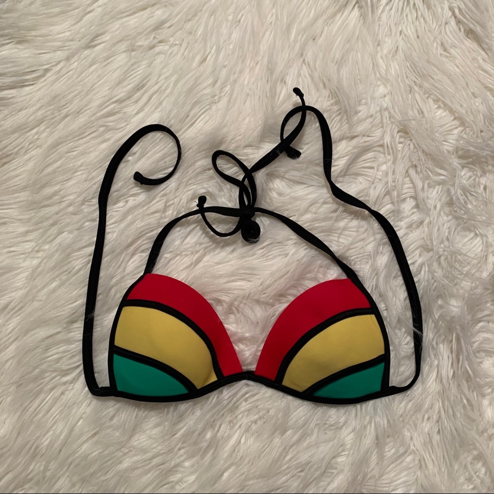 Rasta bikini top
